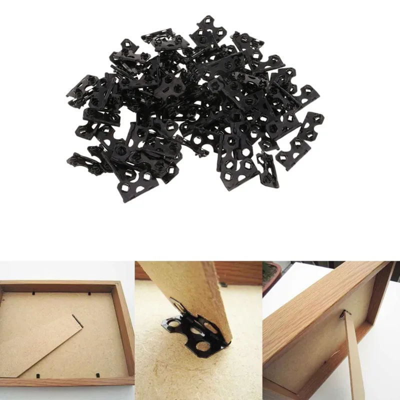 Bamboo Photo Frame - 100 buah perlengkapan untuk membuat bingkai