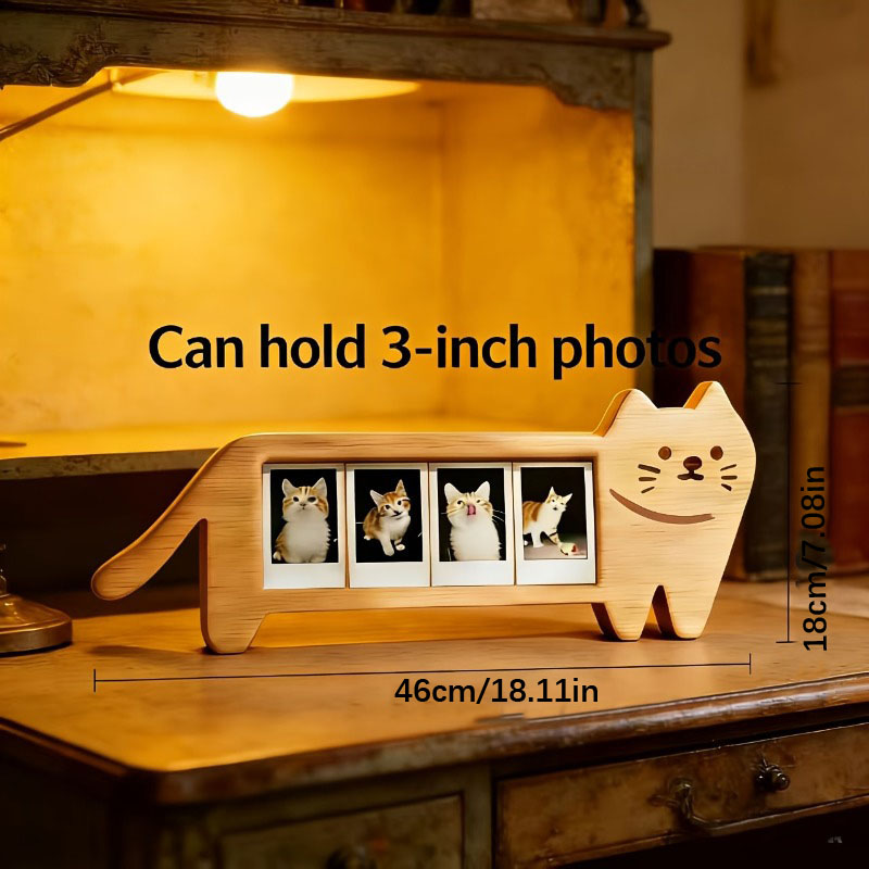 Bingkai Foto Kayu Bentuk Hewan - Bamboo Photo Frame ulasan dan harga