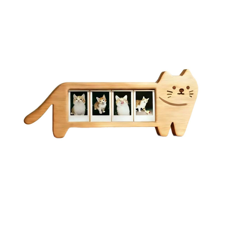 Bingkai Foto Kayu Bentuk Hewan - Bamboo Photo Frame ulasan dan harga
