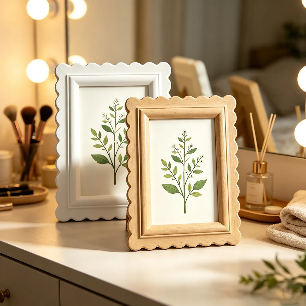 Bingkai Foto Bergaya Boho Warn - Bamboo Photo Frame ulasan dan harga