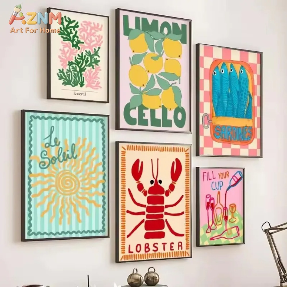 AZNM Dekorasi Dinding Dapur Ka - Home Decor Y2K ulasan dan harga