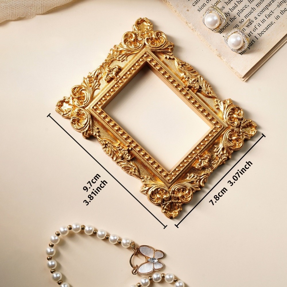 Bingkai Kotak Bayangan Emas Vi - Bamboo Photo Frame ulasan dan harga