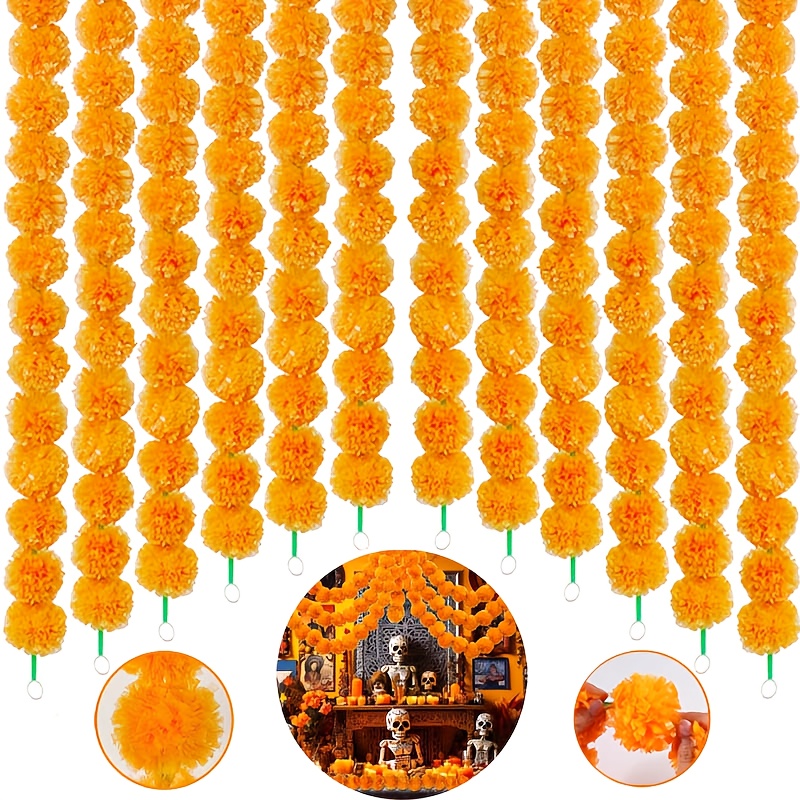 1 Buah Karangan Bunga Marigold - Home Decor Indonesia ulasan dan harga