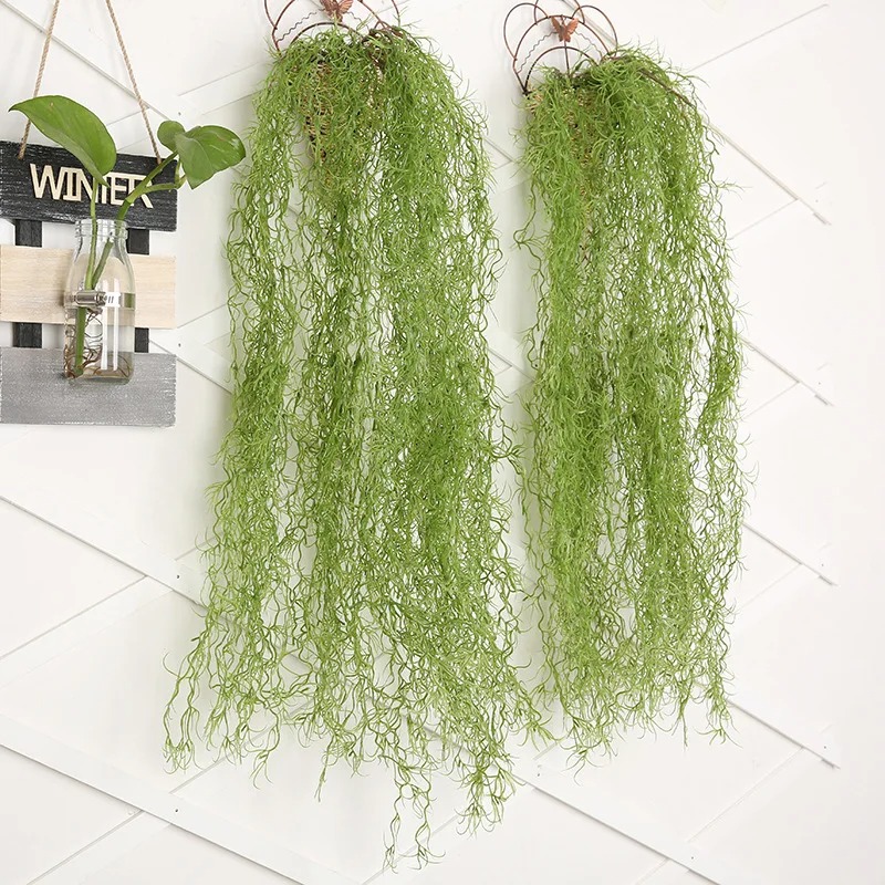 1/3/5pcs Tanaman Rumput Hijau  - Rattan Plant Basket ulasan dan harga