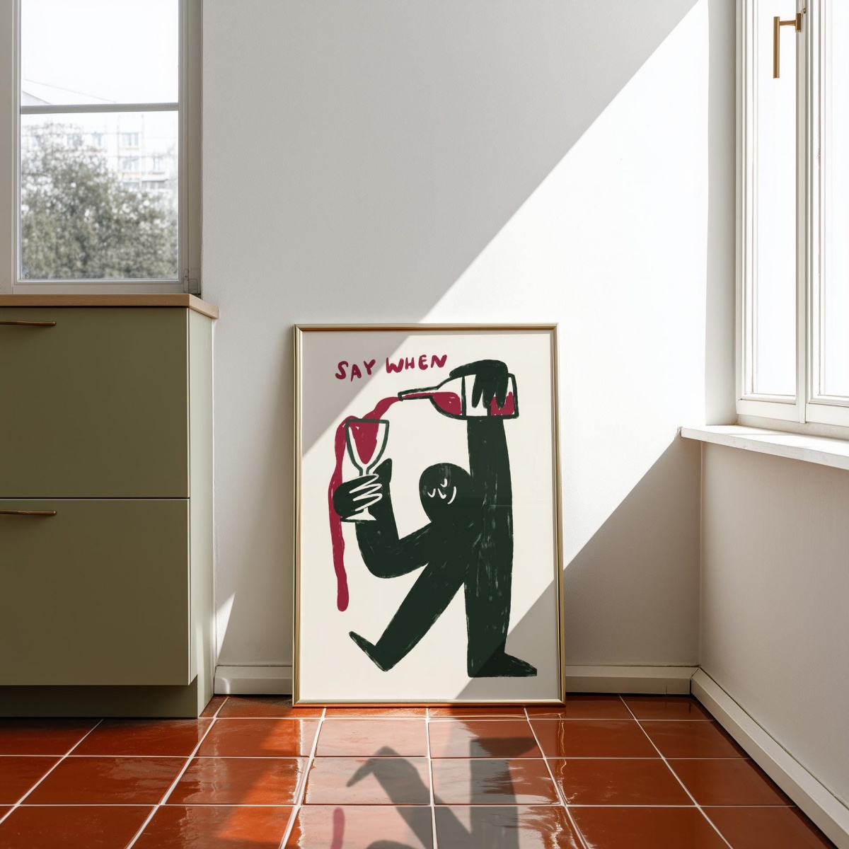 1 Buah Poster Cetakan Kanvas A - Home Decor Y2K ulasan dan harga