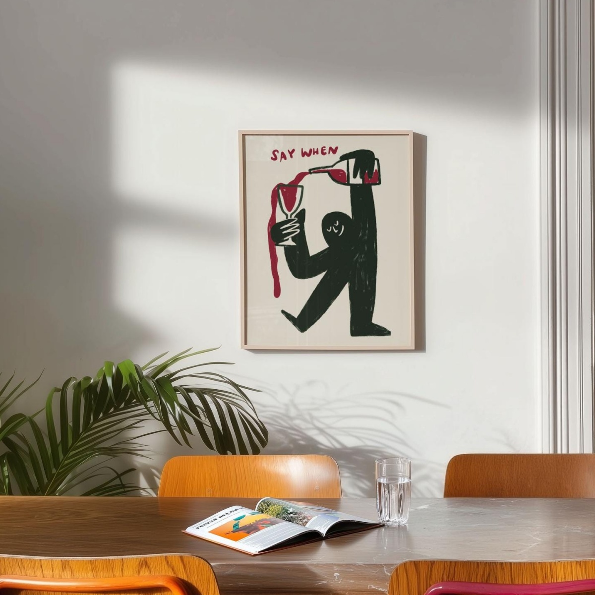 1 Buah Poster Cetakan Kanvas A - Home Decor Y2K ulasan dan harga