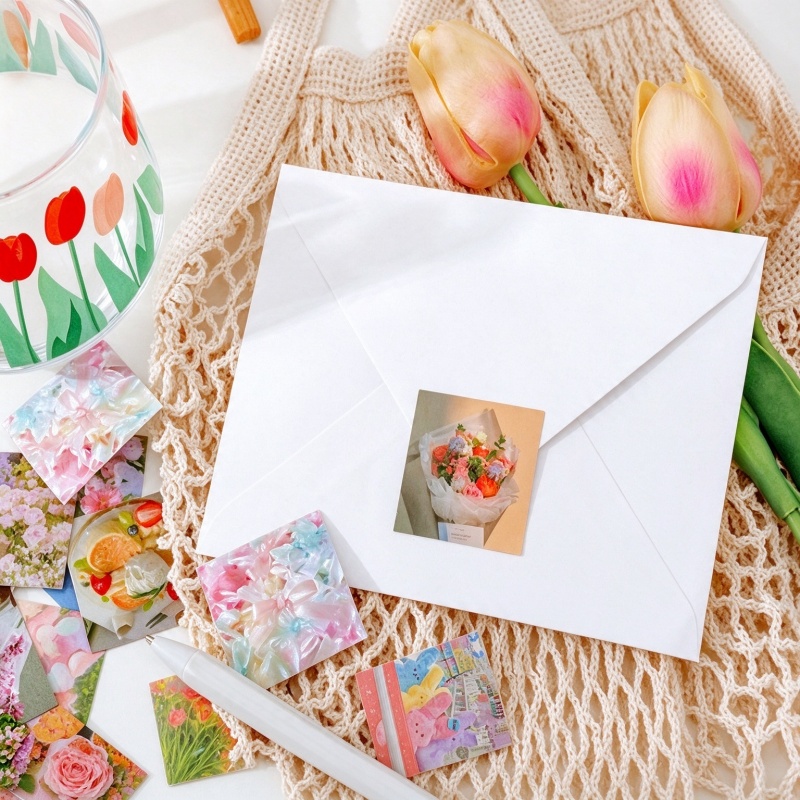 45 buah stiker bunga musim sem - Home Decor Magazine ulasan dan harga
