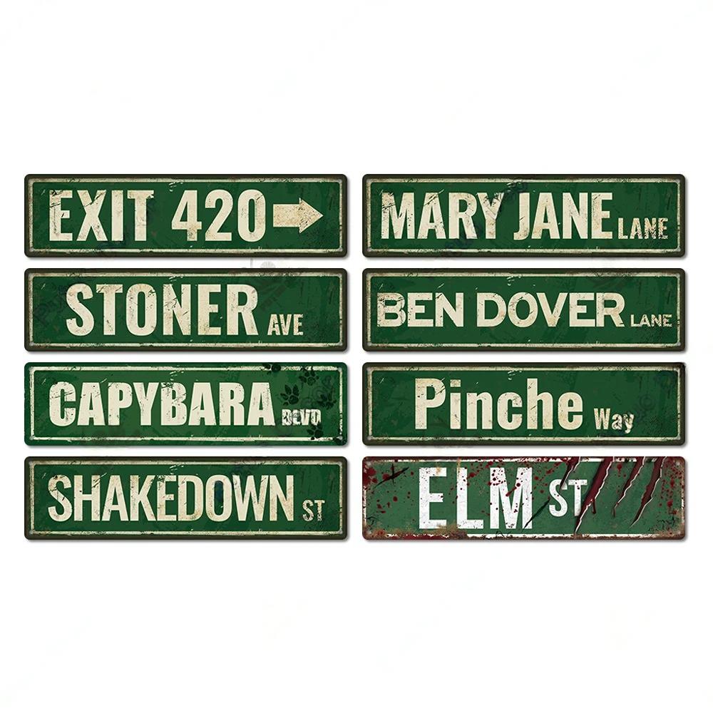 FJ poster Elm Street 420 Stone - Home Decor Y2K ulasan dan harga